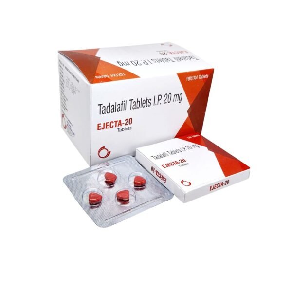 EJECTA T 20: Tadalafil 20 Mg Tablets