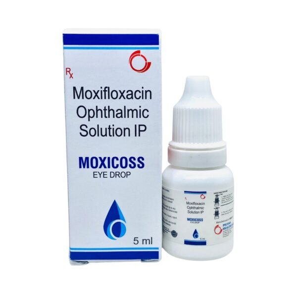 MOXICOSS:Moxifloxacin 0.5% Eye Ointment
